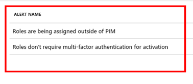 پیکربندی هشدارهای امنیتی برای نقش‌های Azure Active Directory (Azure AD) در Privileged Identity Management (PIM)
